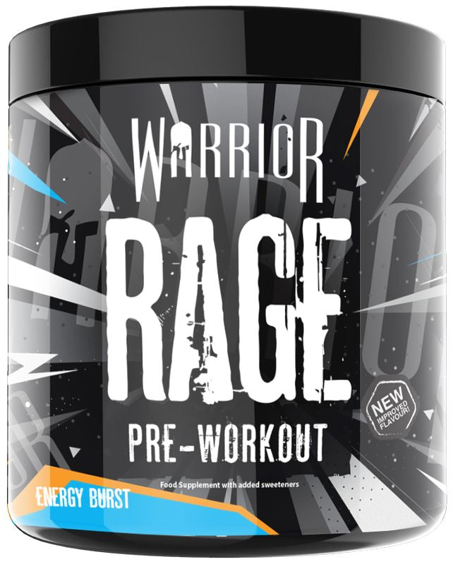 Warrior Rage energijos papildas, prieš treniruotę, sporto papildas