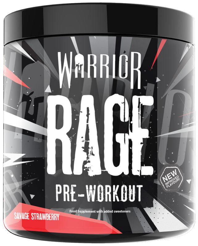 Warrior Rage, Savage Strawberry - 392g maisto papildas sportui