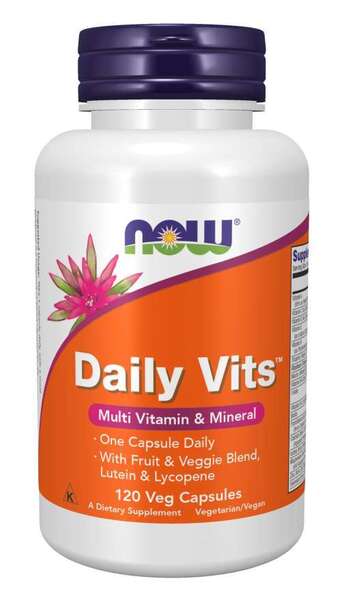 NOW Foods Daily Vitams - 120 kapselia