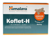 Himalaya Koflet-H, inkivääri - 12 imeskelytablettia