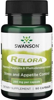 Swanson Relora, 250mg - 90 kapsulių maisto papildas svorio kontrolei
