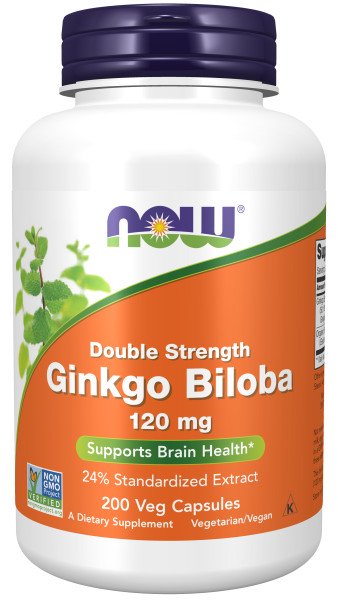 Ginkgo Biloba maisto papildo kapsulės, 120 mg, sveikata