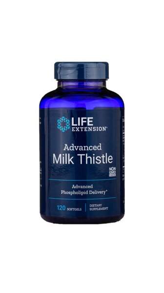 Maisto papildas Life Extension Advanced Milk Thistle 120 kapsulių