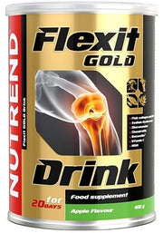 Nutrend Flexit Gold Drink, obuolių skonis, maisto papildas, sanariams, 400 g
