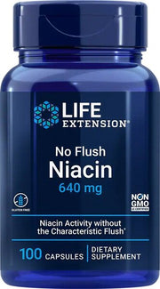 Life Extension No Flush -niasiini - 100 kapselia