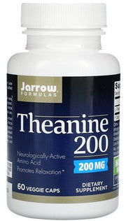 Jarrow Formulas Teaniini, 200 mg - 60 kapselia