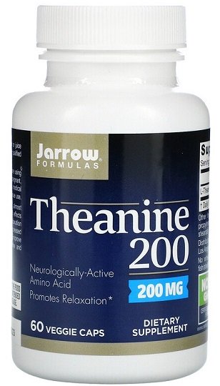 Jarrow Formulas Teaniini, 200 mg - 60 kapselia