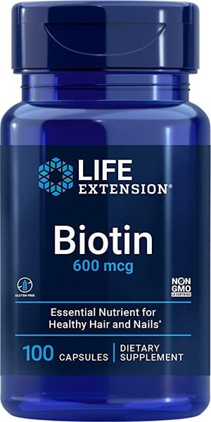 Elämän pidentävä biotiini, 600mcg - 100 kapselia