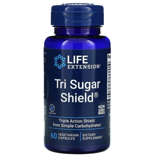 Life Extension Tri Sugar Shield - 60 kapsulių