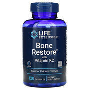 Life Extension Bone Restore K2-vitamiinilla - 120 kapselia
