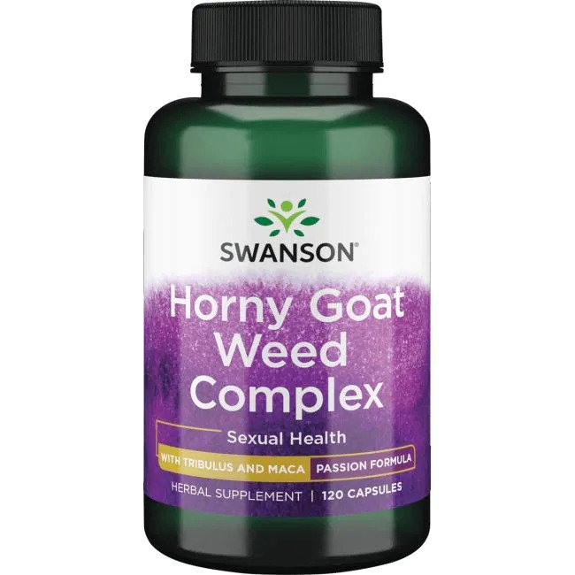 Swanson Horny Goat Weed Complex kapsulės