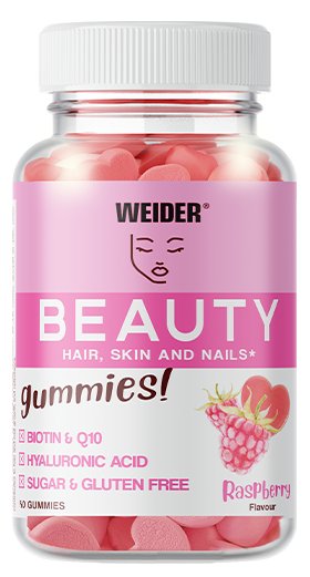 Weider Beauty, Vadelma - 40 purukumia