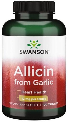 Swanson Allicin iš česnako maisto papildas