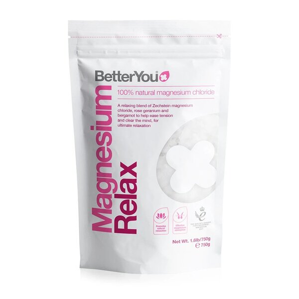 BetterYou Magnesium Flakes Relax -hiutaleet - 750 grammaa
