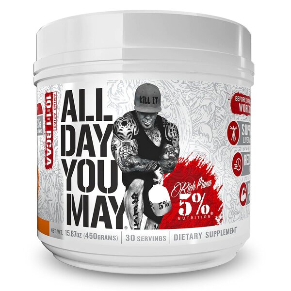 5% Nutrition AllDayYouMay - Legendary Series, Push Pop - 450 g maisto papildas