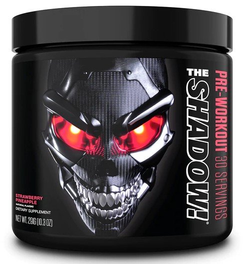 JNX Sports The Shadow! prieš treniruotę, braškių ananasų, 291 g