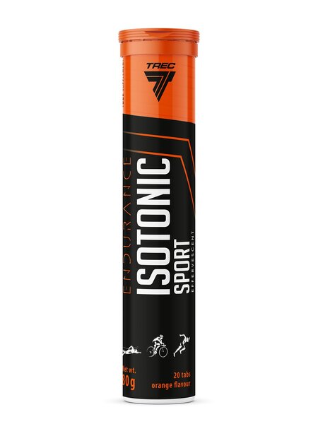 Trec Nutrition Endurance Isotonic Sport Effervescent, Orange - 20 tablečių