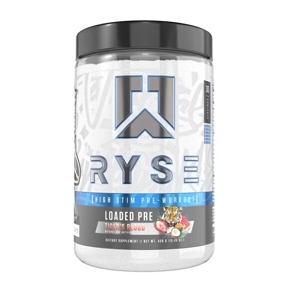 RYSE Loaded Pre, Tiger's Blood - 438 g, sporto papildas