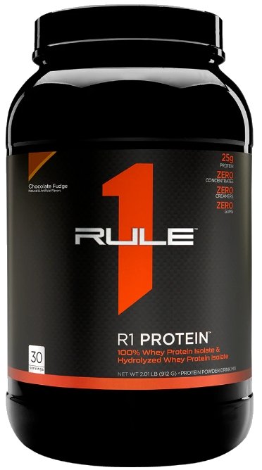 Baltymų papildas Rule One R1 Protein, šokolado fudge