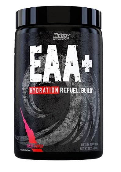 Nutrex EAA + Hydration, Fruit Punch - 390 g maisto papildas