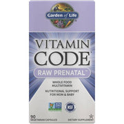 Garden of Life Vitamin Code Raw Prenatal - 90 kapsulių, maisto papildas moterims