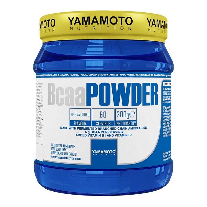 Yamamoto Nutrition BCAA milteliai, be skonio, 300 g