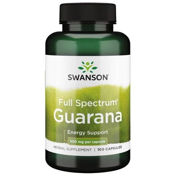 Guarana energijos papildas kapsulės
