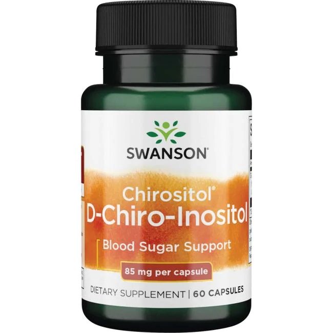 Swanson D-Chiro-Inositol kapsulės