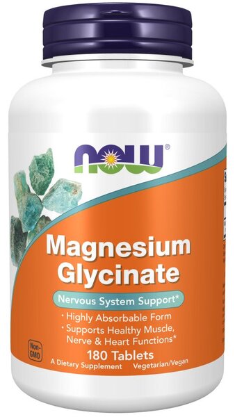 Magnesio glycinate tablečių butelis