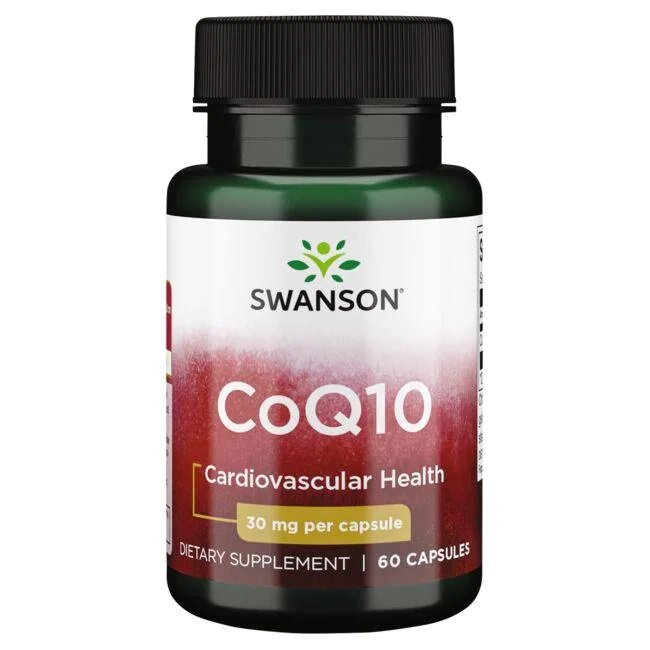 Swanson CoQ10, 30 mg - 60 kapselia