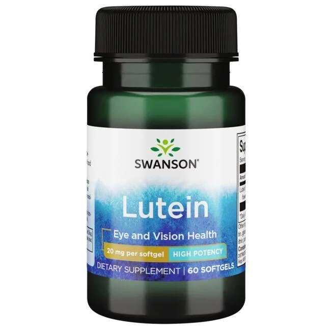 Swanson Luteiini, 20 mg - 60 kapselia