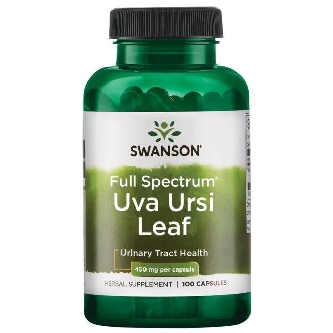 Uva Ursi lapų maisto papildas kapsulės