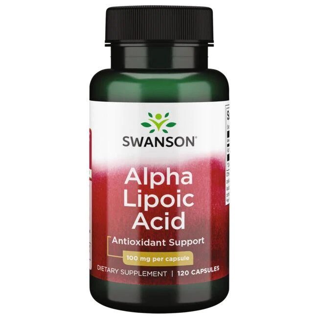 Swanson Alpha Lipoic Acid kapsulės