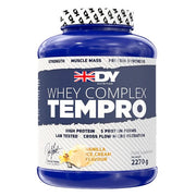 Dorian Yates Whey Complex Tempro, Vanilla - 2270 g baltymų papildas