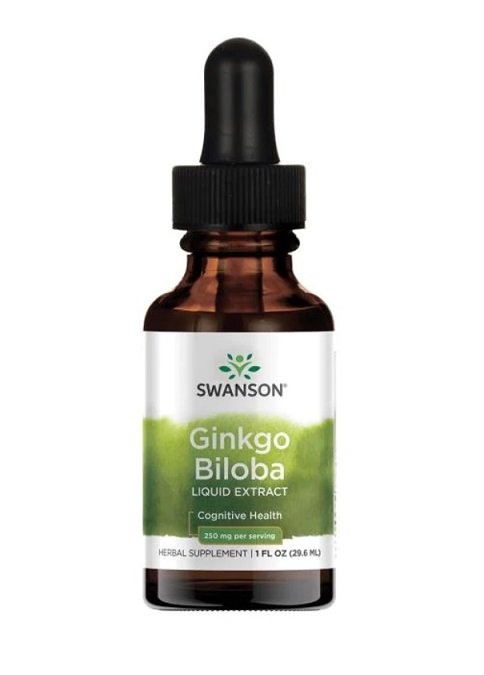 Ginkgo Biloba skystas papildas