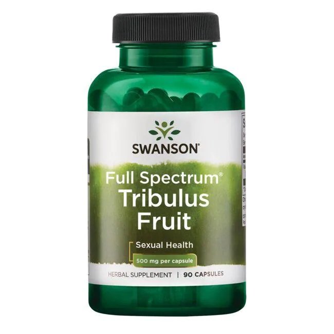 Swanson täyden spektrin Tribulus-hedelmä, 500 mg - 90 kapselia