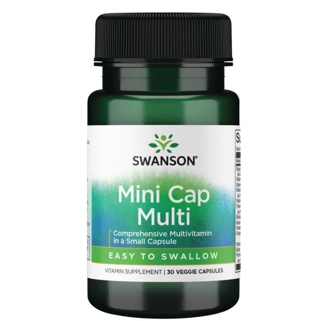 Swanson Mini Cap Multi maisto papildas kapsulės