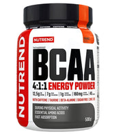 Nutrend BCAA energijos milteliai apelsinų skoniu, sporto papildas