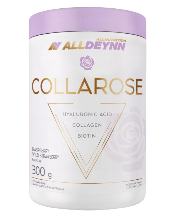 Maisto papildas COLLAROSE, aviečių ir laukinių braškių skonis, 300 g
