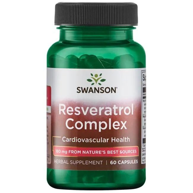 Swanson Resveratrol Complex - 60 kapselia