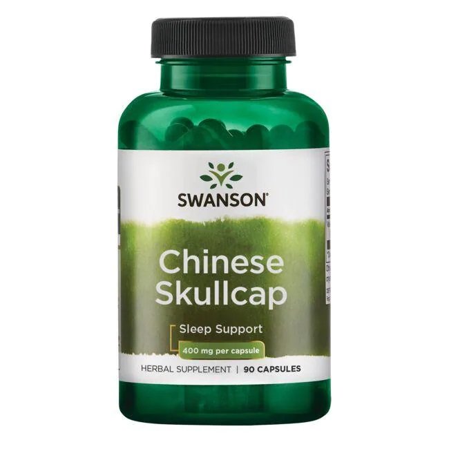 Swanson Kinų kaukolės kapsulės, 400mg, sveikatos papildas