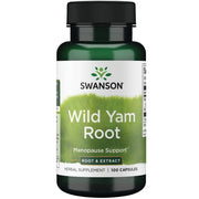 Swanson Wild Yam Root kapsulės