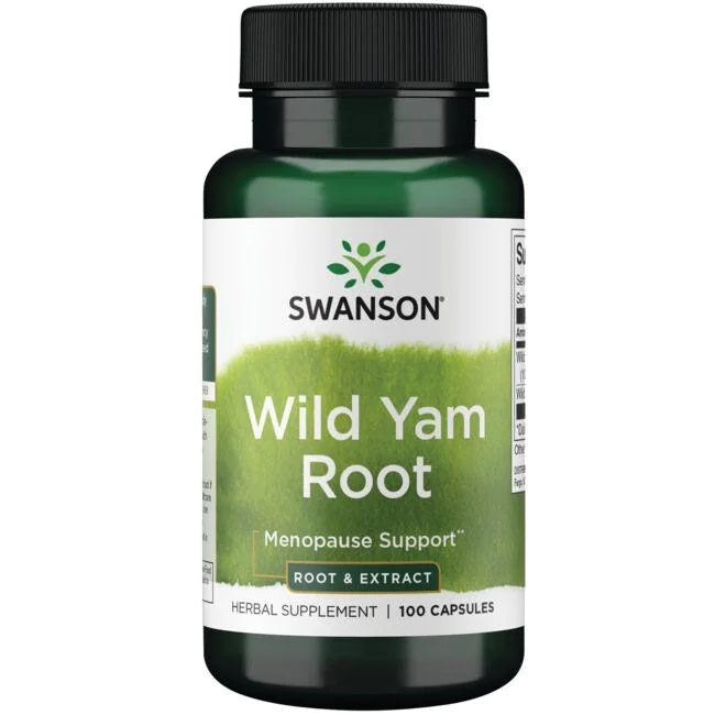 Swanson Wild Yam Root kapsulės