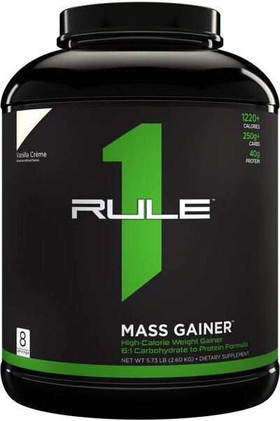 Rule One masinis svorio didinimui, vanilės kremas, 2600 g