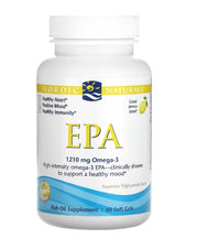 Nordic Naturals EPA, 1210 mg sitruuna - 60 kapselia