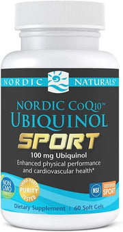 Nordic Naturals Nordic CoQ10 Ubikinoli Sport, 100 mg - 60 kapselia