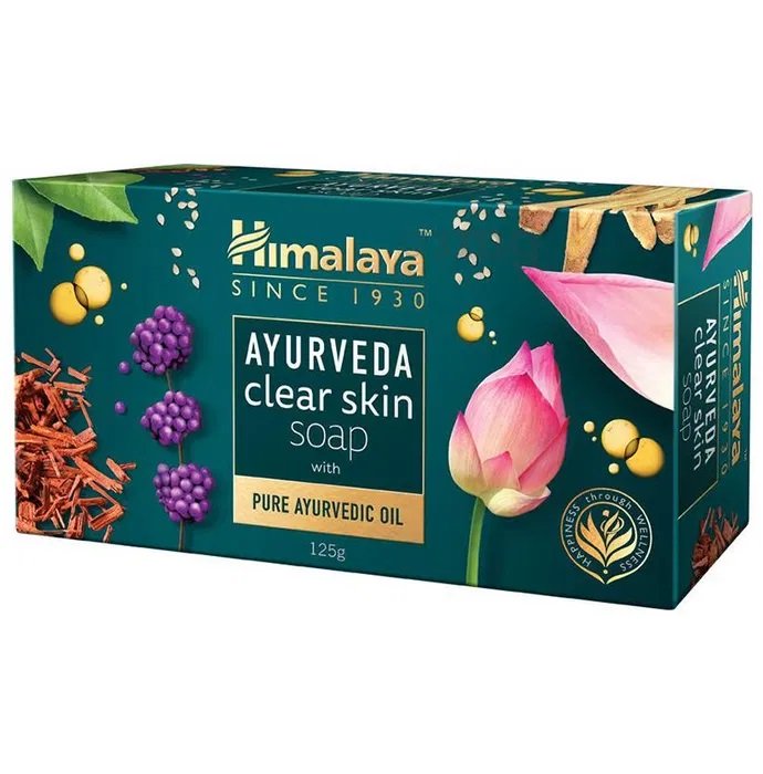 Himalaya Ayurveda kirkas ihosaippua - 125 grammaa
