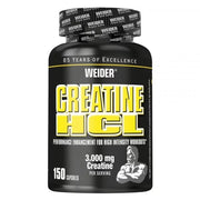 Weider Creatine HCl, 3000mg - 150 kapsulių, kreatino papildas sportui