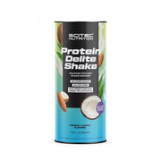 SciTec Protein Delite Shake, kookos-manteli - 700 grammaa