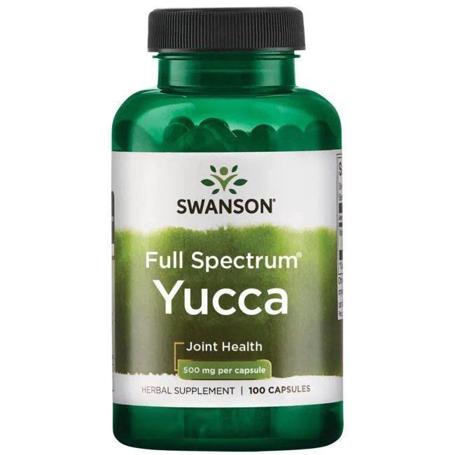Swanson Yucca kapsulės
